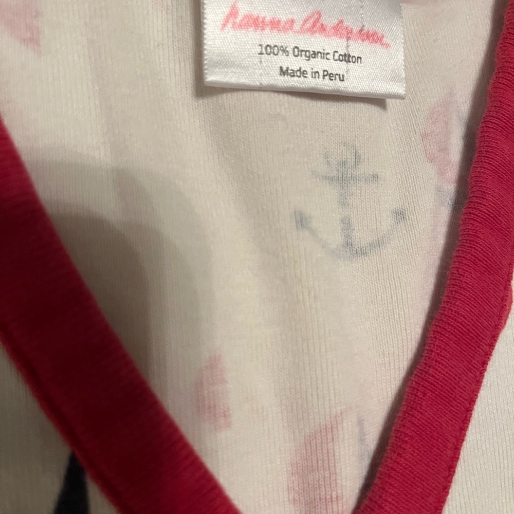 Hanna Andersson Nautical Pajamas Women’s Size Small - Picture 3 of 5